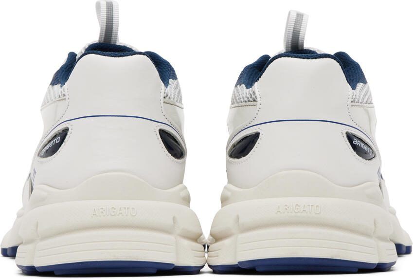 Axel Arigato White  Navy Marathon Sneakers