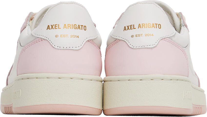 Axel Arigato White  Pink Dice Lo Sneakers