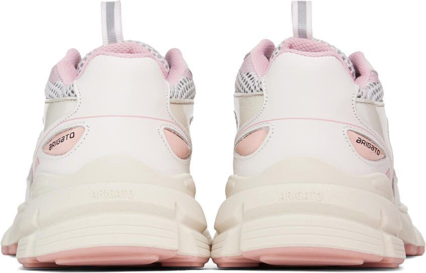 Axel Arigato White  Pink Marathon Sneakers