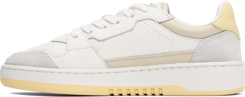 Axel Arigato White  Yellow A-Dice Lo Sneakers - Picture 3