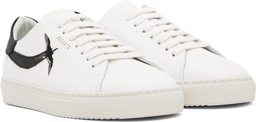 Axel Arigato White  Black Clean 90 Stripe B Bird Sneakers - Picture 3