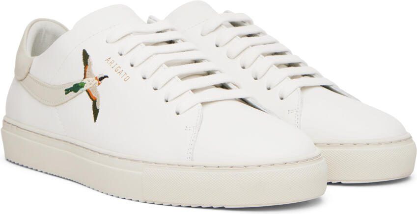 Axel Arigato White Clean 90 Stripe Bee Bird Sneakers - Picture 2