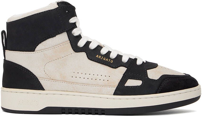 Axel Arigato Beige  Black Dice Hi Sneakers