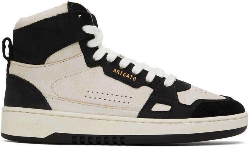 Axel Arigato Beige  Black Dice Hi Sneakers
