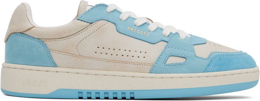 Axel Arigato Beige  Blue Dice Lo Sneakers - Picture 5
