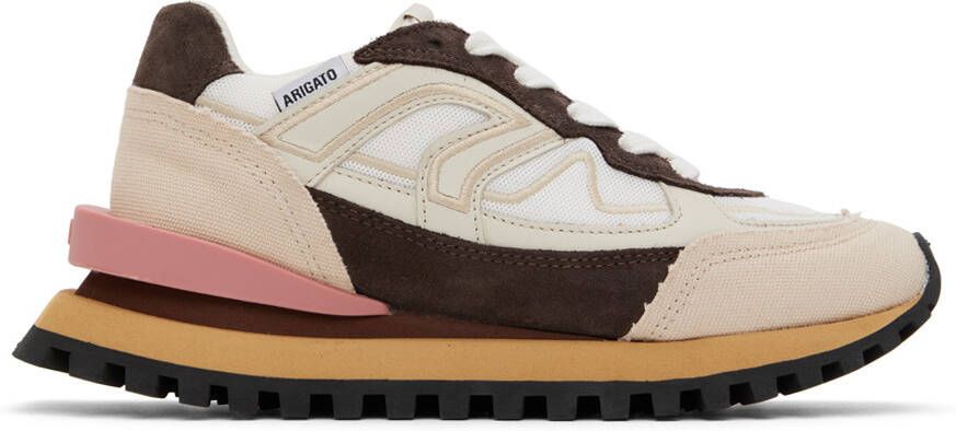 Axel Arigato Beige  Brown Sonar Sneakers