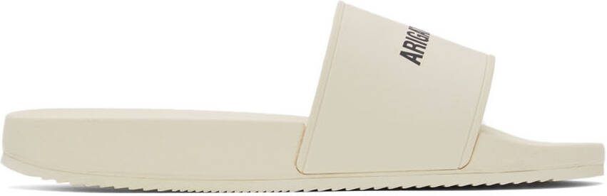 Axel Arigato Beige Pool Sandals - Picture 7