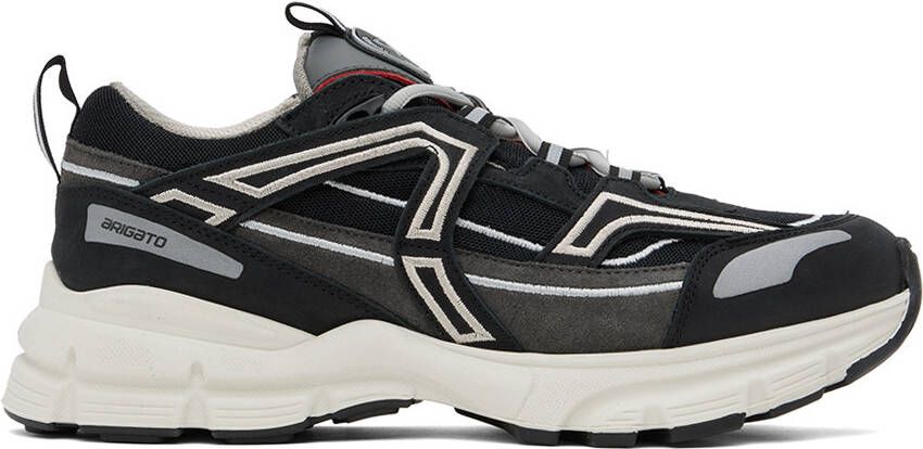 Axel Arigato Black  Gray Marathon R-Trail 50 50 Sneakers - Picture 5