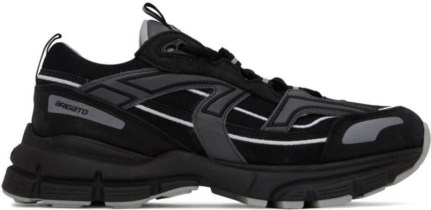 Axel Arigato Black  Gray Marathon R-Trail Sneakers - Picture 4