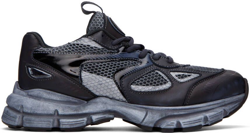 Axel Arigato Black  Gray Marathon Runner Sneakers