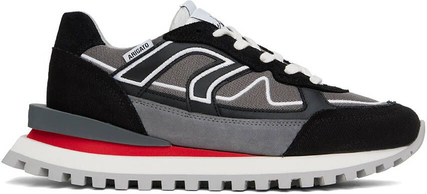 Axel Arigato Black  Gray Sonar Sneakers - Picture 5
