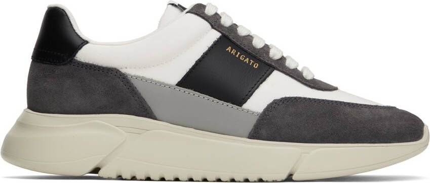 Axel Arigato Gray  White Genesis Vintage Sneakers - Picture 6