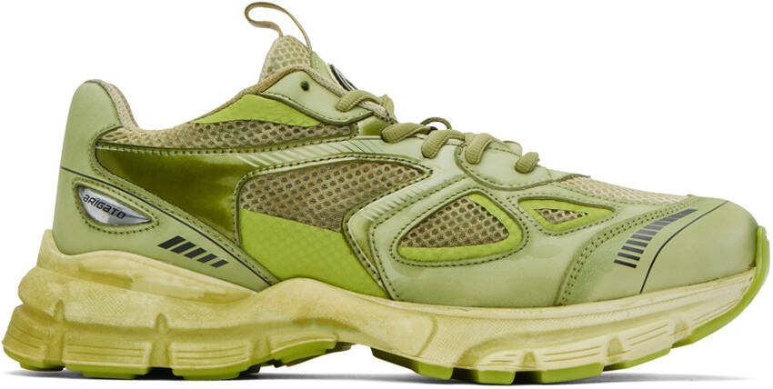 Axel Arigato Green Marathon Dip-Dye Sneakers