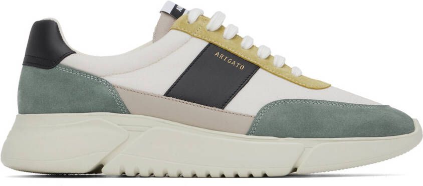 Axel Arigato Off-White  Gray Genesis Vintage Sneakers