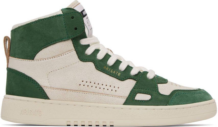 Axel Arigato Off-White  Green Dice Lo Hi Sneakers - Picture 5