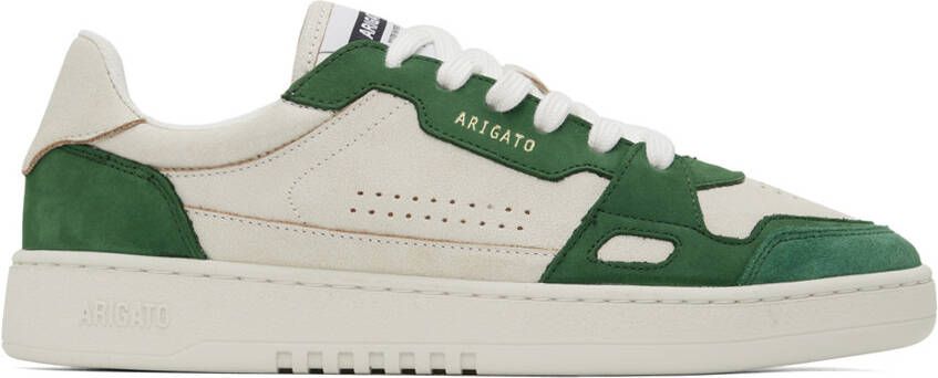 Axel Arigato Off-White  Green Dice Lo Sneakers
