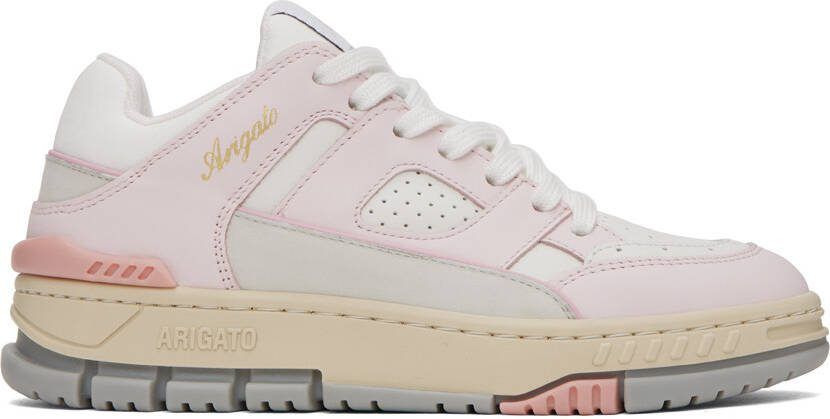 Axel Arigato Pink  White Area Lo Sneakers