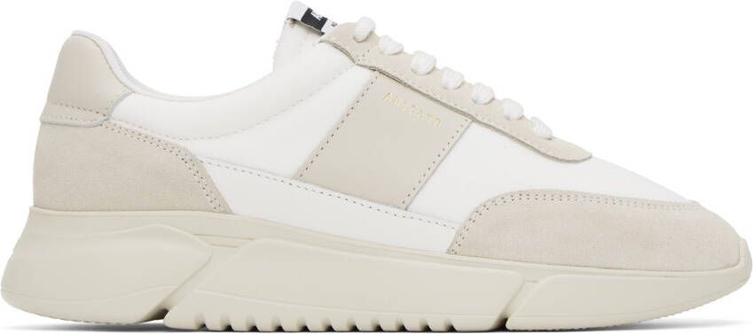 Axel Arigato White  Beige Genesis Vintage Sneakers