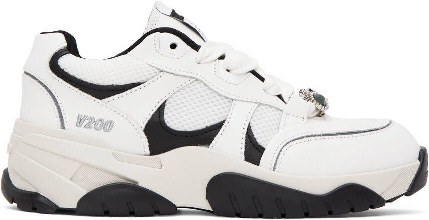 Axel Arigato White  Black Catfish Lo Sneakers - Picture 5