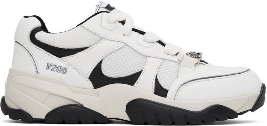 Axel Arigato White  Black Catfish Lo Sneakers - Picture 4