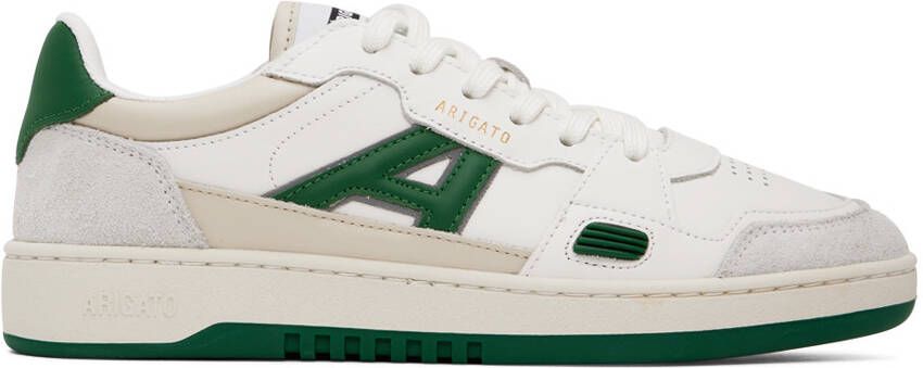 Axel Arigato White  Green A Dice Lo Sneakers - Picture 5