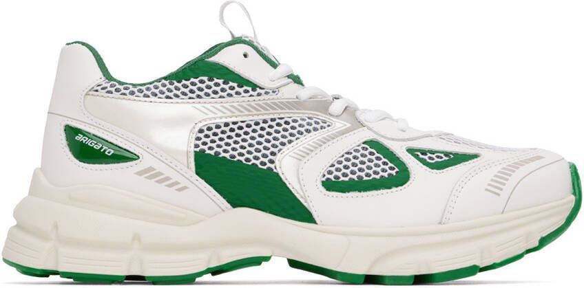 Axel Arigato White  Green Marathon Sneaker