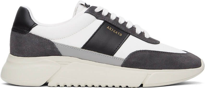 Axel Arigato Gray  White Genesis Vintage Sneakers - Picture 3