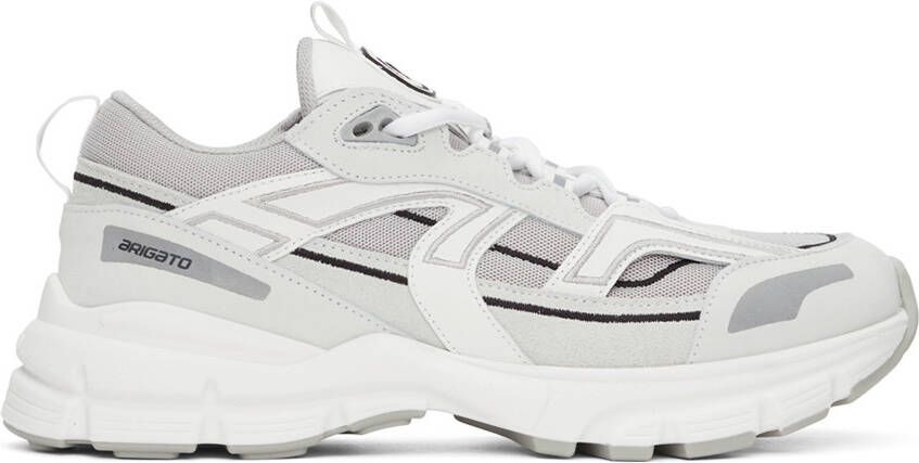Axel Arigato White  Grey Marathon R-Trail Sneakers - Picture 5
