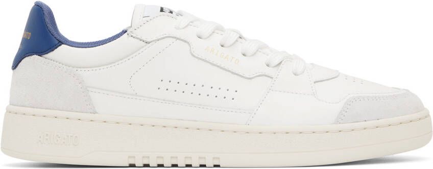 Axel Arigato White  Navy Dice Lo Sneakers - Picture 5