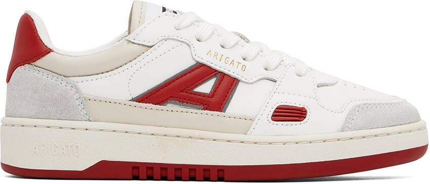 Axel Arigato White  Red A Dice Lo Sneakers - Picture 5