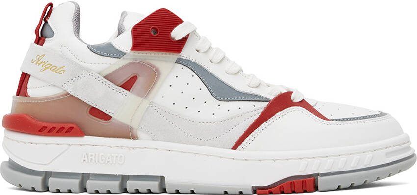 Axel Arigato White  Red Astro Sneakers - Picture 5