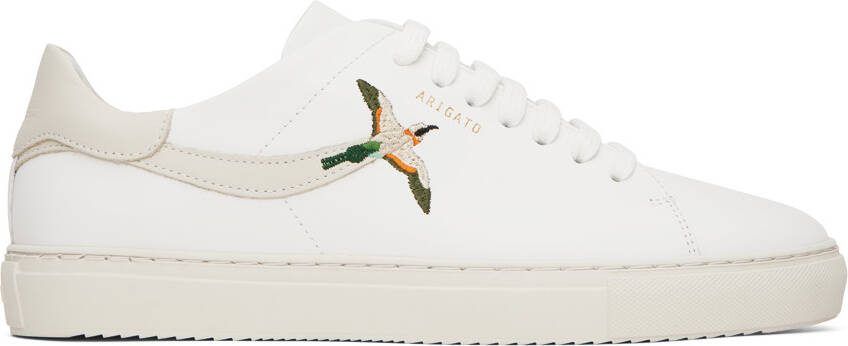 Axel Arigato White Clean 90 Stripe Bee Bird Sneakers - Picture 5