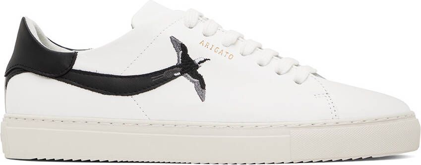 Axel Arigato White  Black Clean 90 Stripe B Bird Sneakers - Picture 10