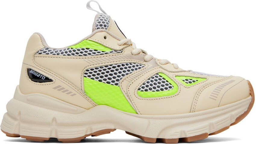 Axel Arigato Yellow Marathon Runner Sneakers - Picture 5