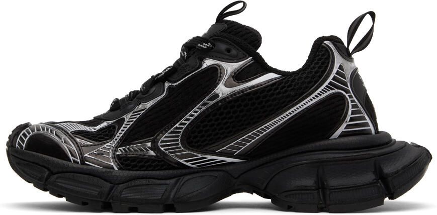 Balenciaga Black  White 3XL Sneakers - Picture 3