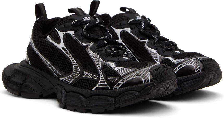 Balenciaga Black  White 3XL Sneakers - Picture 2