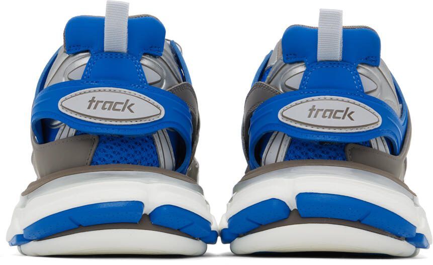 Balenciaga Brown  Blue Track LED Sneakers