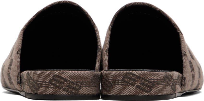 Balenciaga Brown Cosy Mules