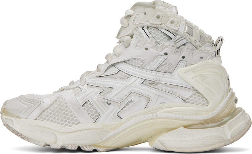 Balenciaga Off-White Runner High Sneakers - Picture 3