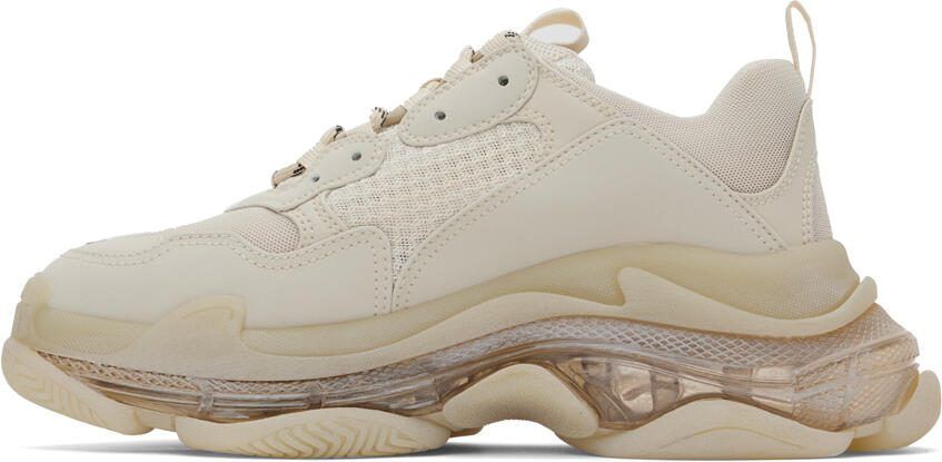 Balenciaga Off-White Triple S Sneakers - Picture 3