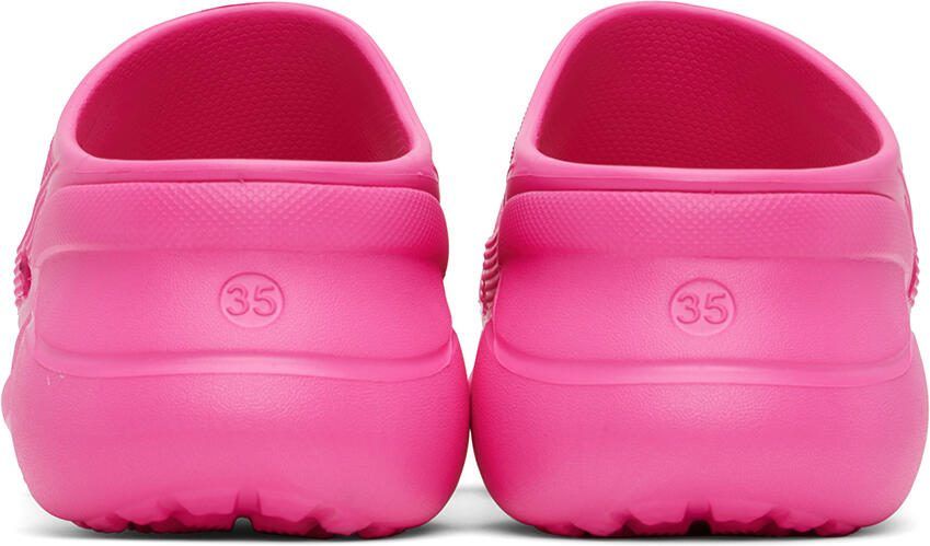 Balenciaga Pink Crocs Edition Pool Slides