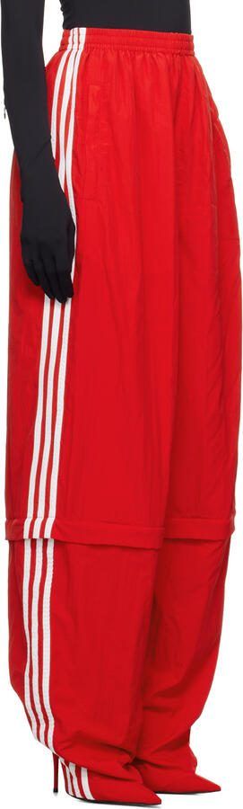 Balenciaga Red adidas Originals Edition Pantashoes Boots  Track Pants - Picture 3