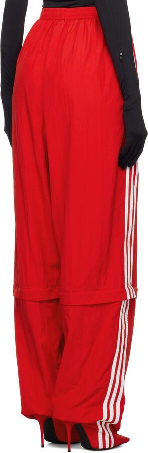 Balenciaga Red adidas Originals Edition Pantashoes Boots  Track Pants - Picture 2