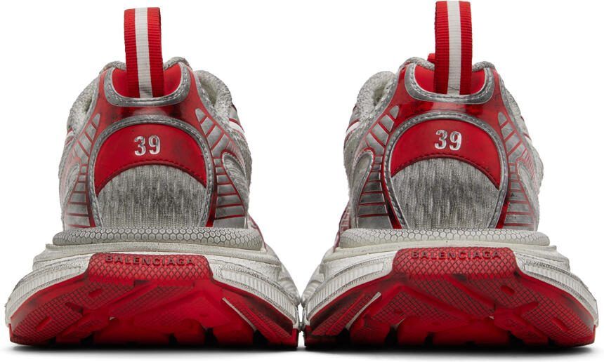 Balenciaga White  Red 3XL Sneakers