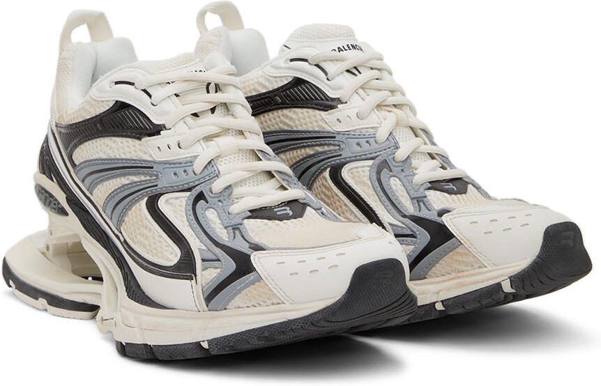 Balenciaga White X-Pander Sneakers - Picture 2