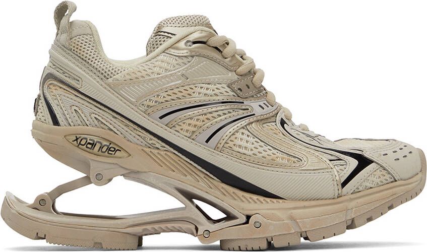 Balenciaga Beige X-Pander Sneakers - Picture 5