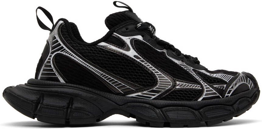 Balenciaga Black  White 3XL Sneakers - Picture 5