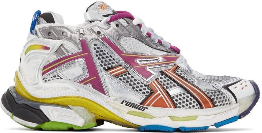 Balenciaga Multicolor Runner Sneakers - Picture 5