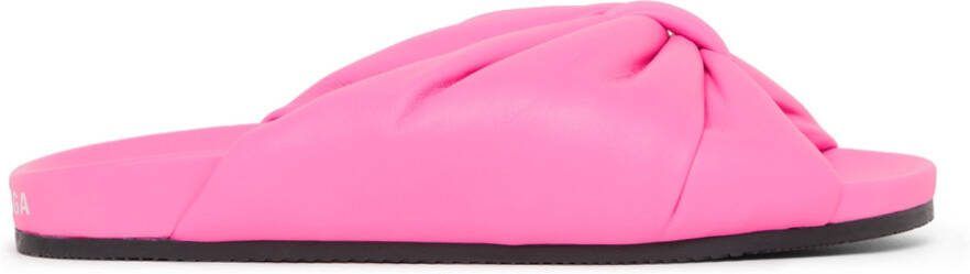 Balenciaga Pink Puffy Slides - Picture 5