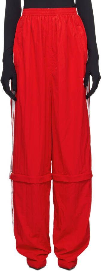 Balenciaga Red adidas Originals Edition Pantashoes Boots  Track Pants - Picture 4